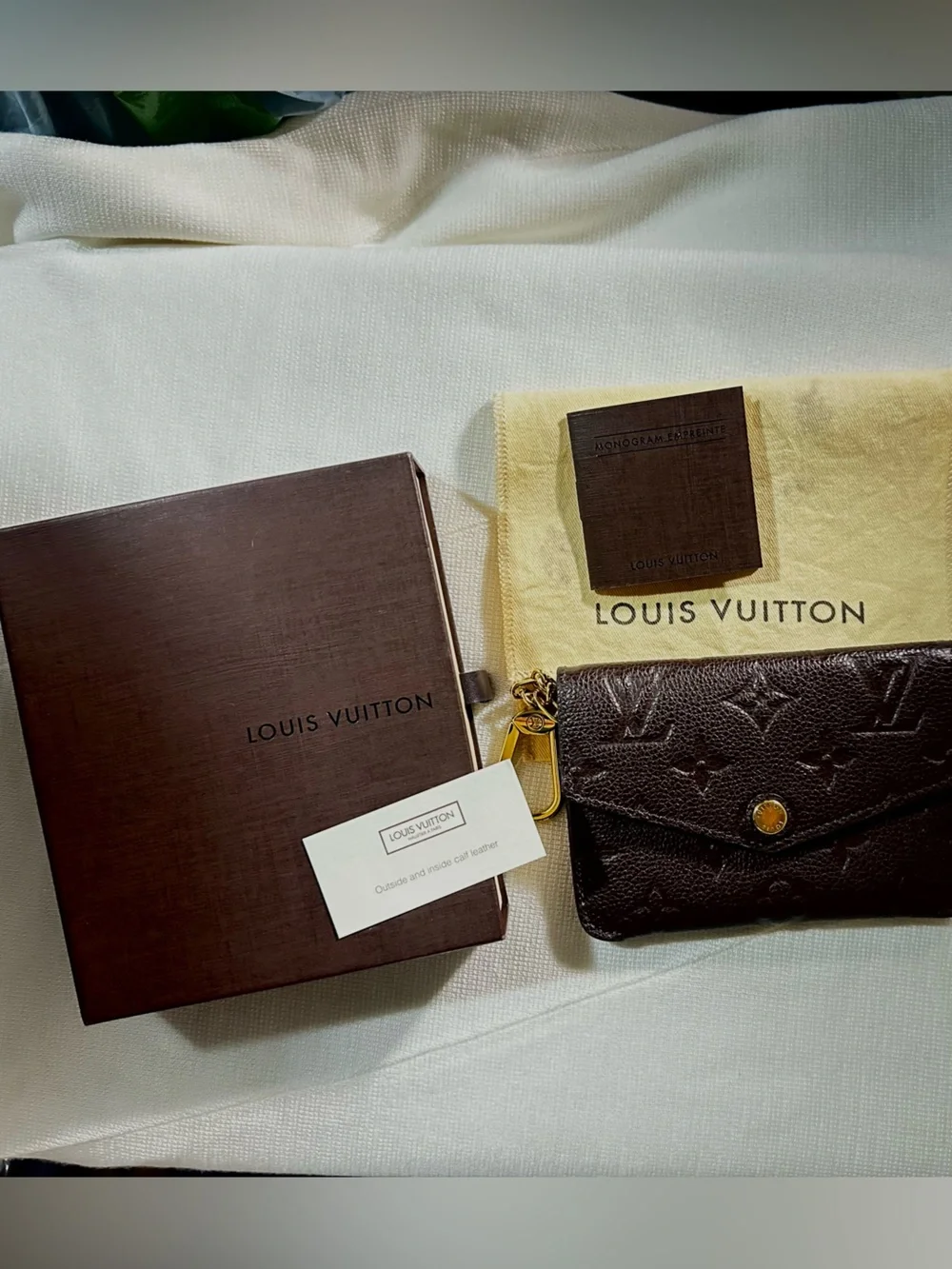 Authentic Louis Vuitton Pochette Clés (Key Pouch)